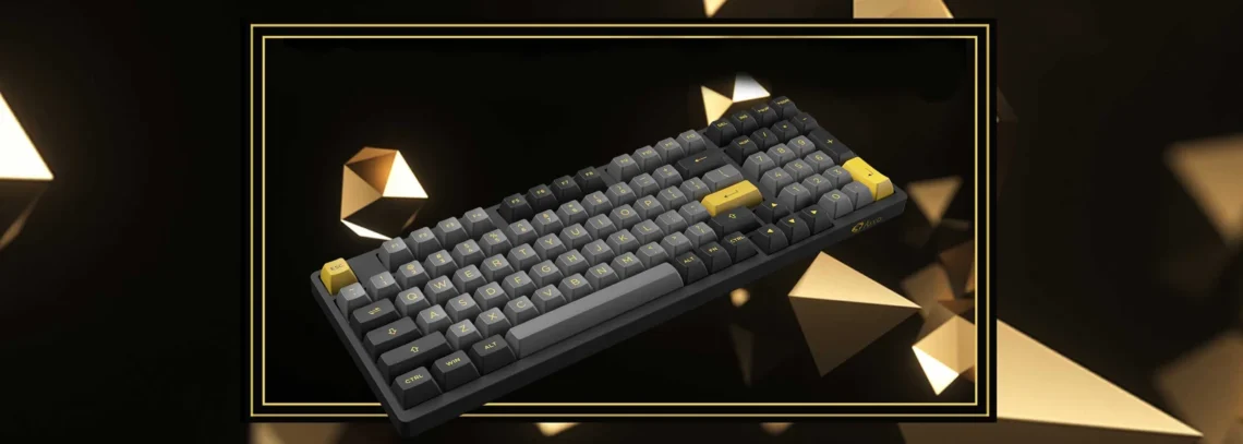 AKKO 3098B Plus Black & Gold V3 Cream Yellow Pro İnceleme 1 AKKO 3098B Plus Black & Gold V3 Cream Yellow Pro İnceleme