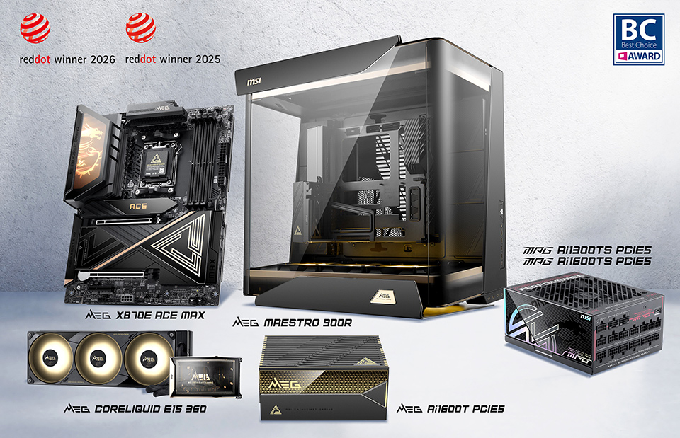 MSI, PC Özelleştirme için Yeni Bileşenlerini COMPUTEX 2026’da Tanıttı 1 MSI, PC Özelleştirme için Yeni Bileşenlerini COMPUTEX 2026’da Tanıttı