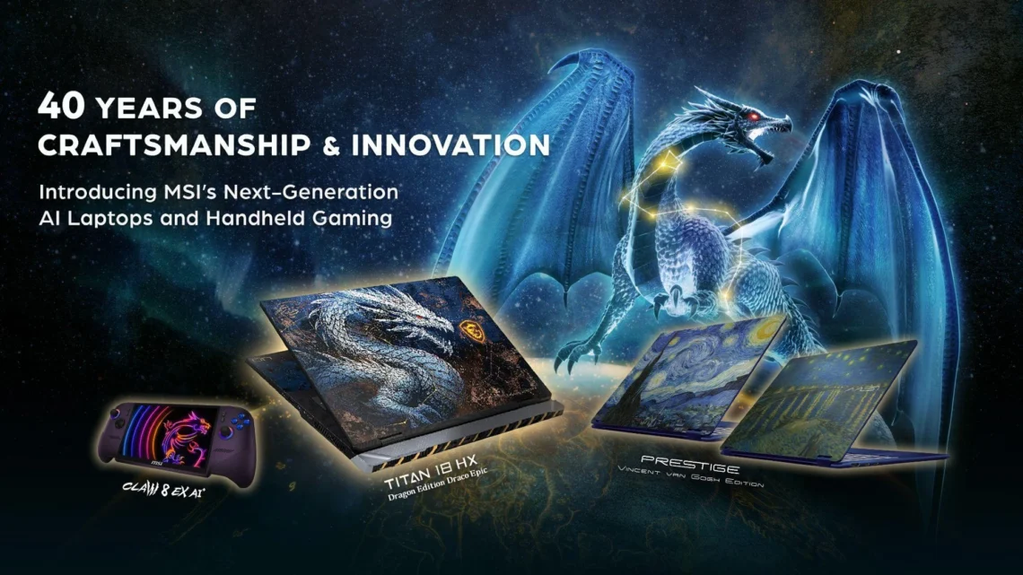 MSI, Intel Arc G3 Extreme işlemcili Claw 8 EX AI+ avuç içi konsolu ve Titan 18 HX Dragon Edition Draco Epic laptopunu COMPUTEX 2026’da tanıttı 1 MSI, Intel Arc G3 Extreme işlemcili Claw 8 EX AI+ avuç içi konsolu ve Titan 18 HX Dragon Edition Draco Epic laptopunu COMPUTEX 2026’da tanıttı