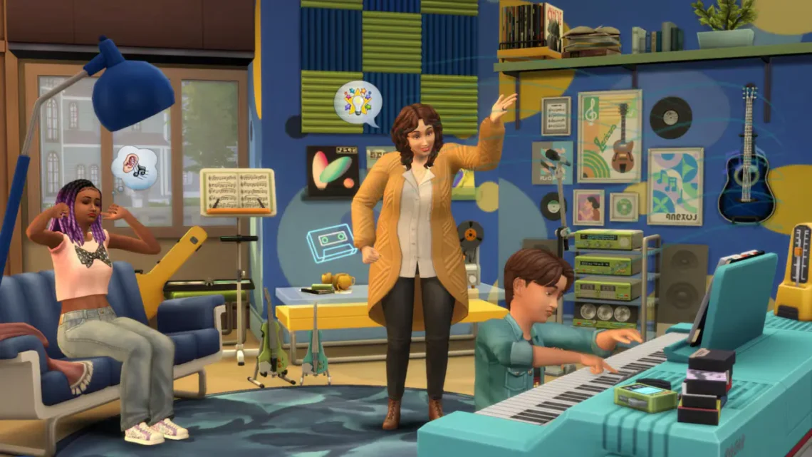 The Sims 4’e Bu Sezon Yeni Coach Capsule Koleksiyonu ve Music Den Kit Geliyor 1 The Sims 4’e Bu Sezon Yeni Coach Capsule Koleksiyonu ve Music Den Kit Geliyor