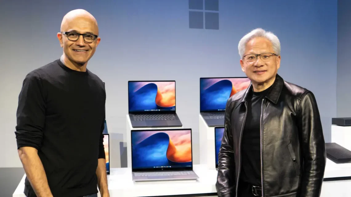 Jensen Huang ve Satya Nadella, Windows PC’ler için yeni bir döneme ışık tutuyor 1 Jensen Huang ve Satya Nadella, Windows PC’ler için yeni bir döneme ışık tutuyor