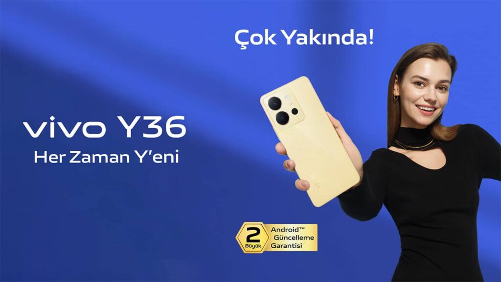 vivo Y Serisi’nin yeni yıldızı Y36 geliyor