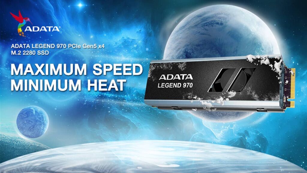 ADATA PCIe Gen5 ailesine LEGEND 970 SSD ürününü ekledi