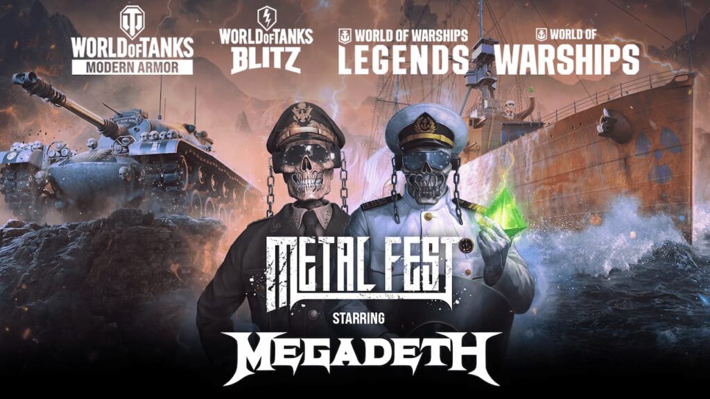 Megadeth, Wargaming Metal Fest için geliyor