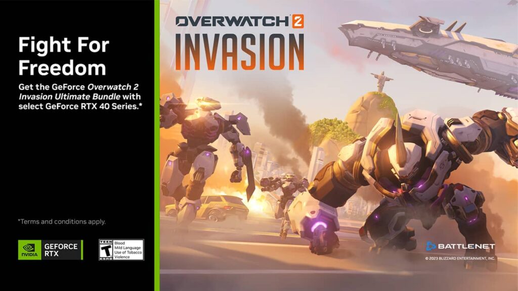 Overwatch 2: Invasion Ultimate GeForce RTX 40 Serisi bundle paketi duyuruldu