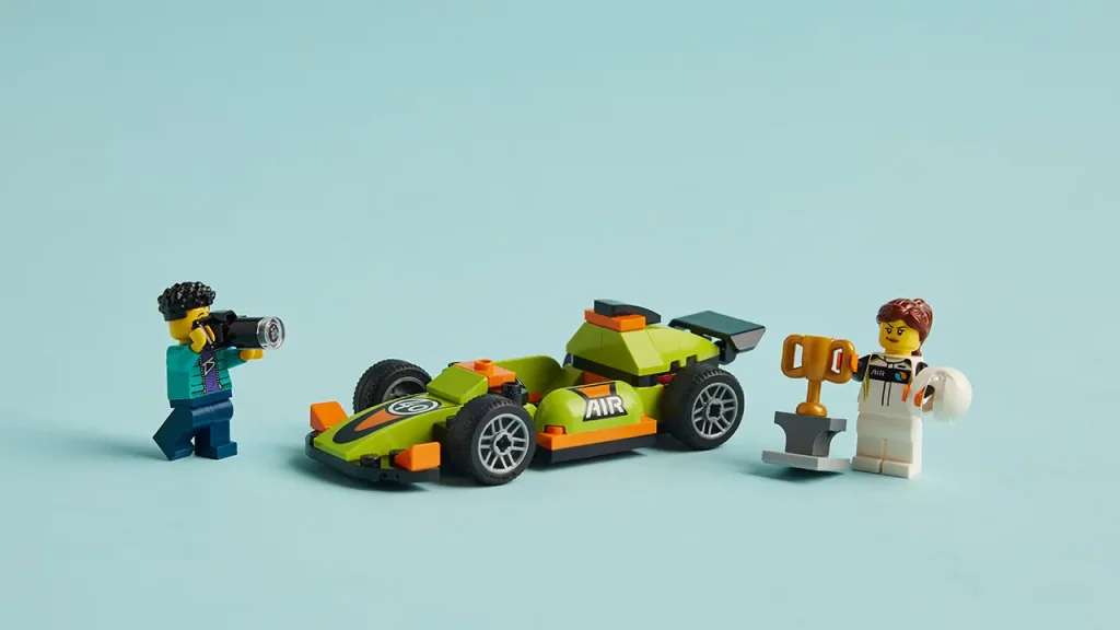 LEGO City Yeşil Yarış Arabası