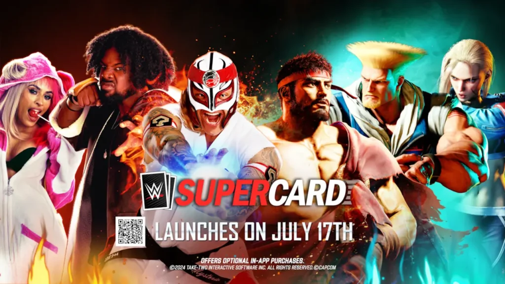 WWE Supercard x Street Fighter 6