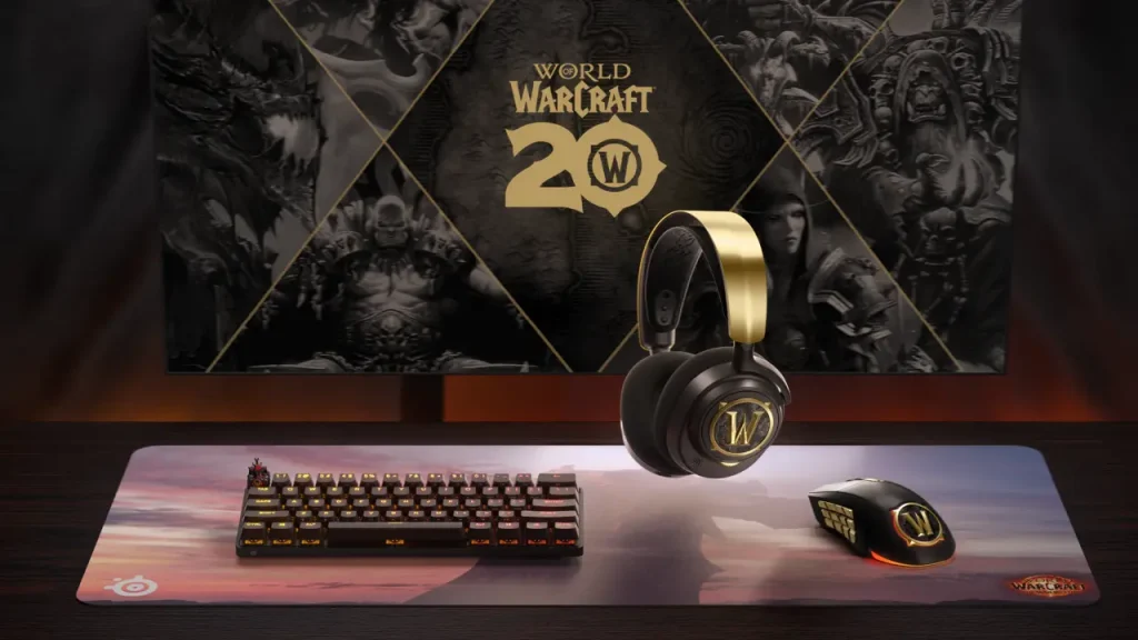 steelseries world of warcraft 20.yıl