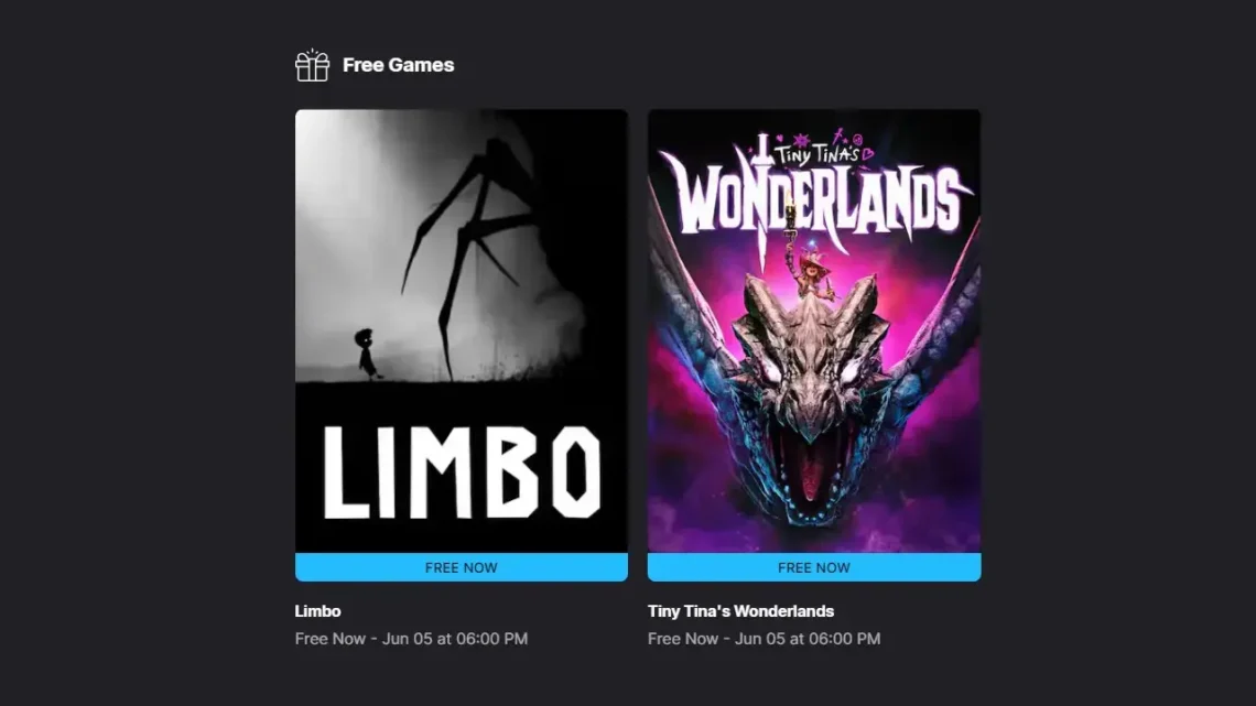 Epic Games'in bu haftaki bedava oyunları Tiny Tina's Wonderlands ve Limbo oldu 1 epic games tiny tina