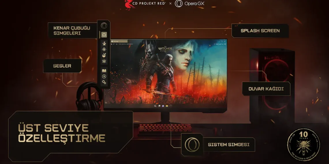Opera GX, The Witcher 3 Wild Hunt Modu Yayınlandı