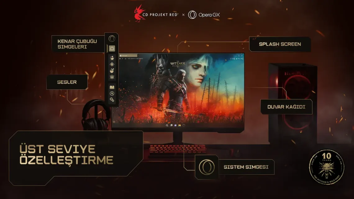 Opera GX, The Witcher 3: Wild Hunt Modu Yayınlandı 1 Opera GX, The Witcher 3 Wild Hunt Modu Yayınlandı