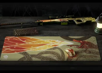 SteelSeries’ten CS2 Dragon Lore temalı Mouse ve Mousepad