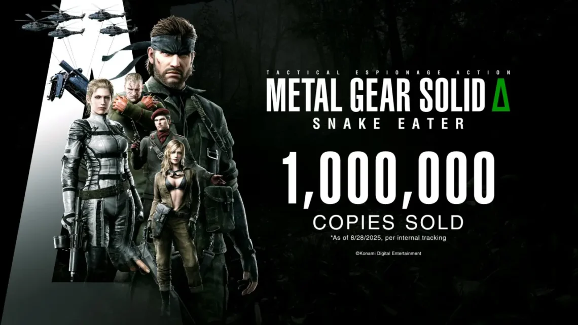 Metal Gear Solid Delta: Snake Eater çıkış gününde bir milyondan fazla sattı