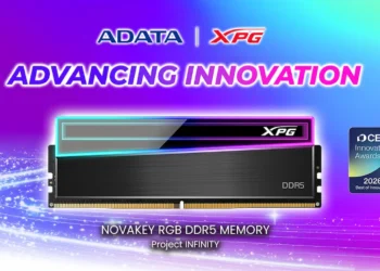 XPG NOVAKEY RGB DDR5 Oyun Belleği ile CES 2026'da Best of Innovation Ödülünü Kazandı