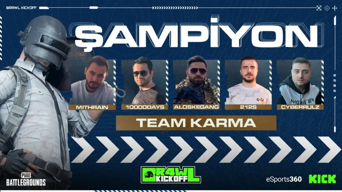 Brawl Kickoff 4’ün galibi Team Karma!