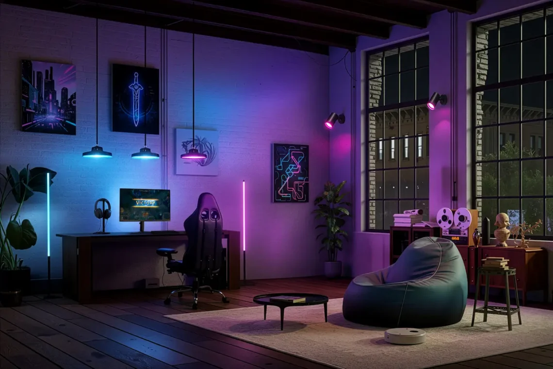 Philips Evnia AmbiScape teknolojisi ile oyun deneyimi ekrandan mekana taşıyor