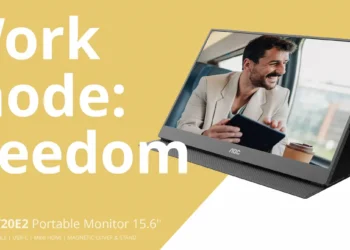 Gerçek Verimlilik İçin Ultra İnce, Ultra Hafif, Taşınabilir Monitor AOC 16T20E2
